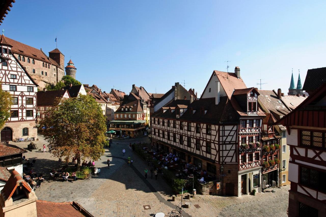 Burghotel Stammhaus Nürnberg Dış mekan fotoğraf